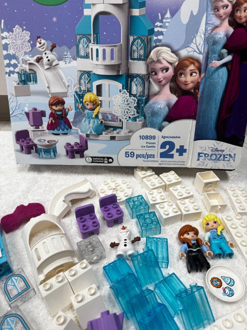 LEGO Duplo Disney Princess Frozen 10899 Elsa Castle Olaf Tea Party Sets Toys - Picture 7 of 11